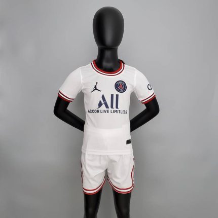 Mini conjunto París Saint-Germain cuarta equipación 2021/22