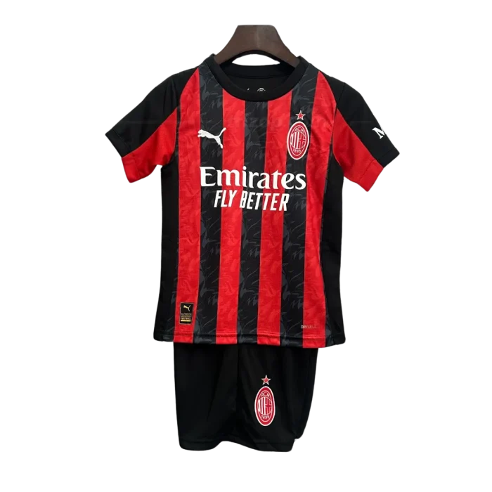 Conjunto niño AC Milán primera equipación 25/26 - Imagen 1