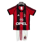 Conjunto niño local Retro AC Milán 98/99