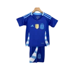 Conjunto niño Argentina segunda equipación 2024