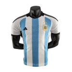 Camiseta local Player Version Argentina 2023
