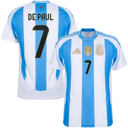 Camiseta primera Argentina «DE PAUL #7» 24/25