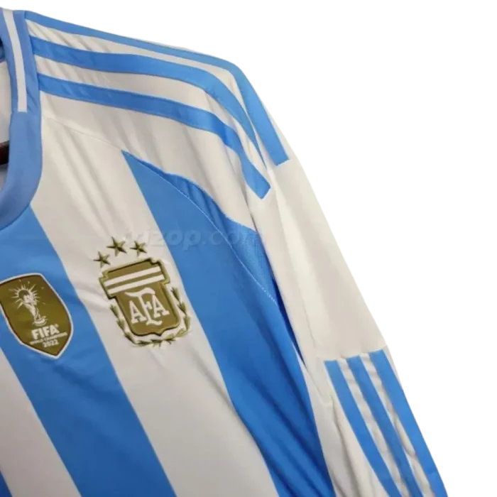Camiseta local manga larga Argentina 2024 - Imagen 3