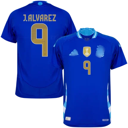 Camiseta segunda Argentina “J. ALVAREZ #9” 24/25