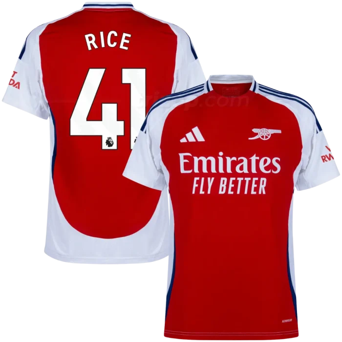 Camiseta primera niño Arsenal “RICE #41” 24/25 - Imagen 1