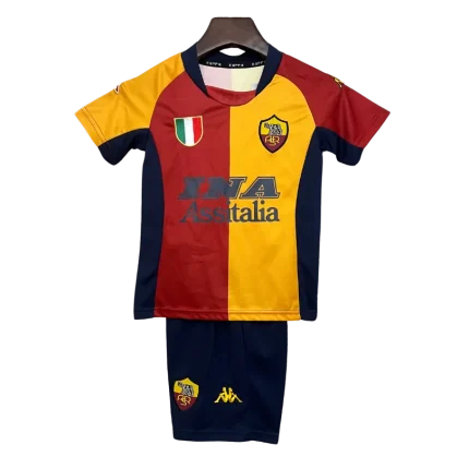 Conjunto niño local Retro AS Roma 01/02
