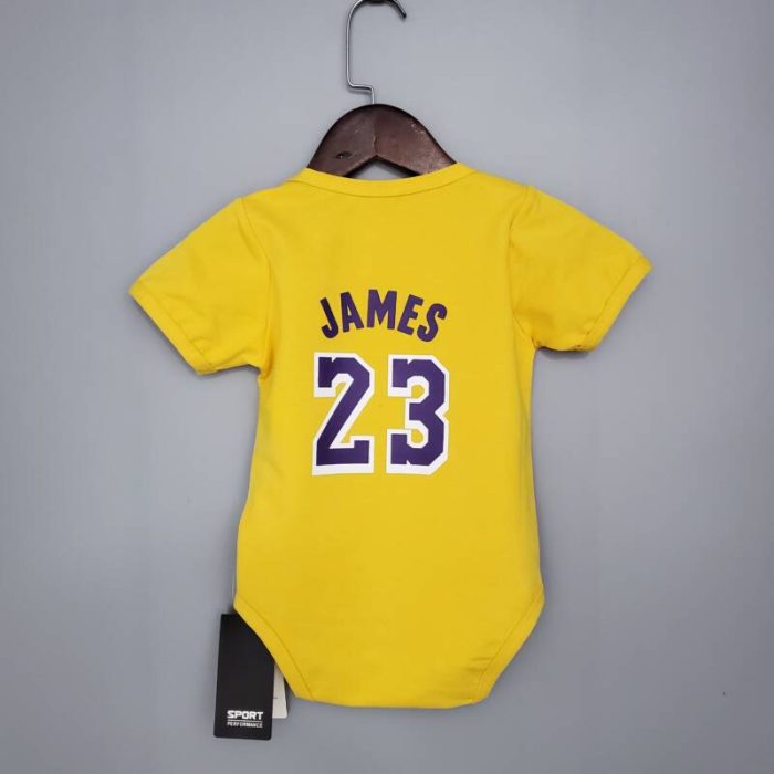 Body Los Angeles Lakers Yellow Edition James 23 - Imagen 2