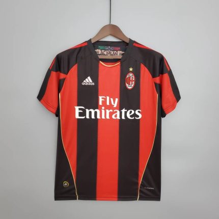 Camiseta local Retro AC Milán 10/11