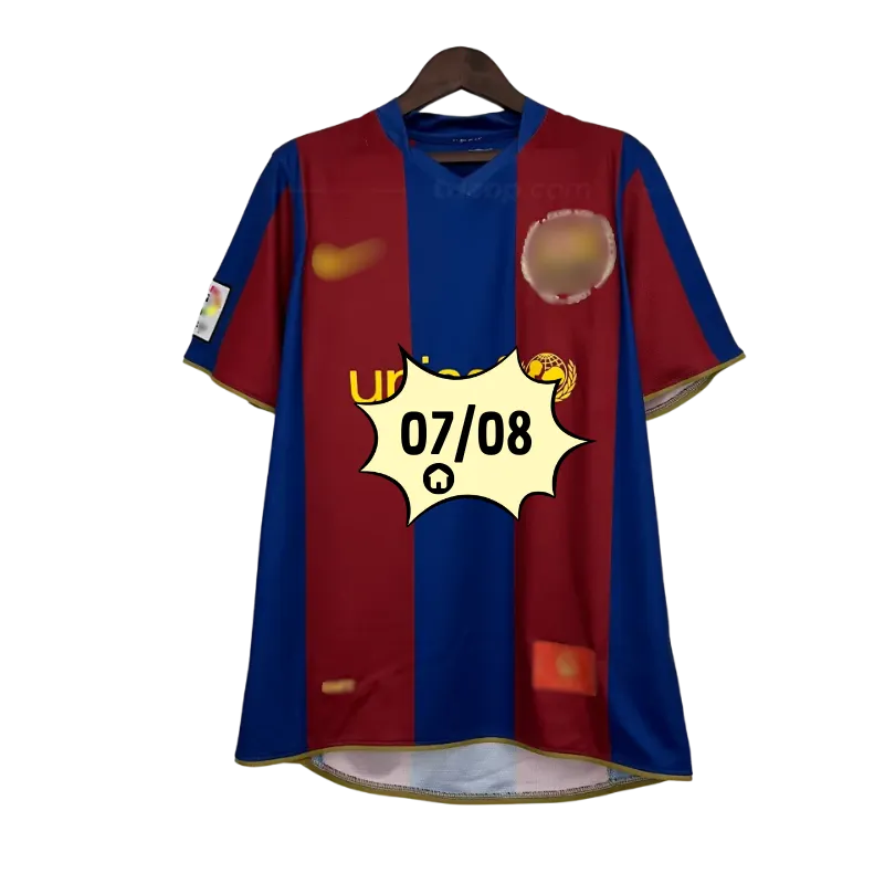 barca-casa-07-08-retro-vunicef Camiseta local Retro Barcelona 07/08 - Imagen 1