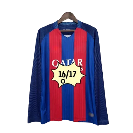 Camiseta local manga larga Barcelona 16/17