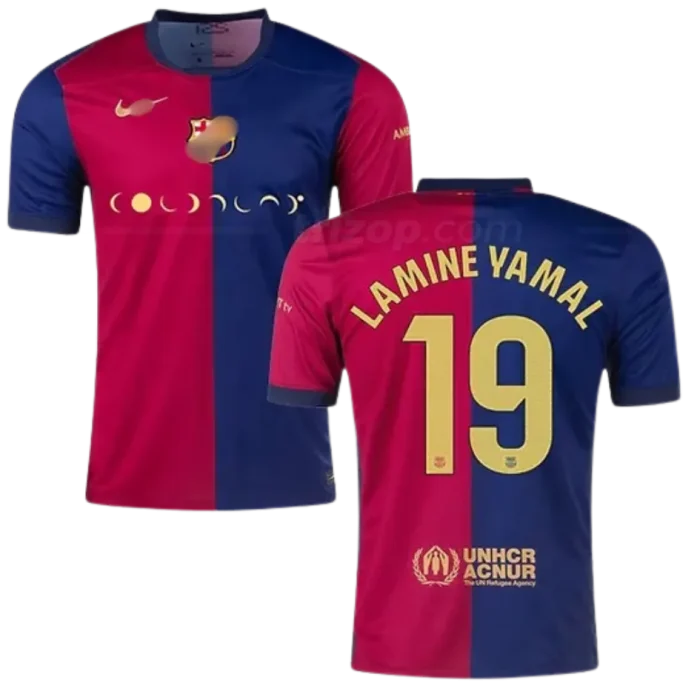 Camiseta «Coldplay» niño FC Barcelona «LAMINE YAMAL #19» 24/25 - Imagen 1