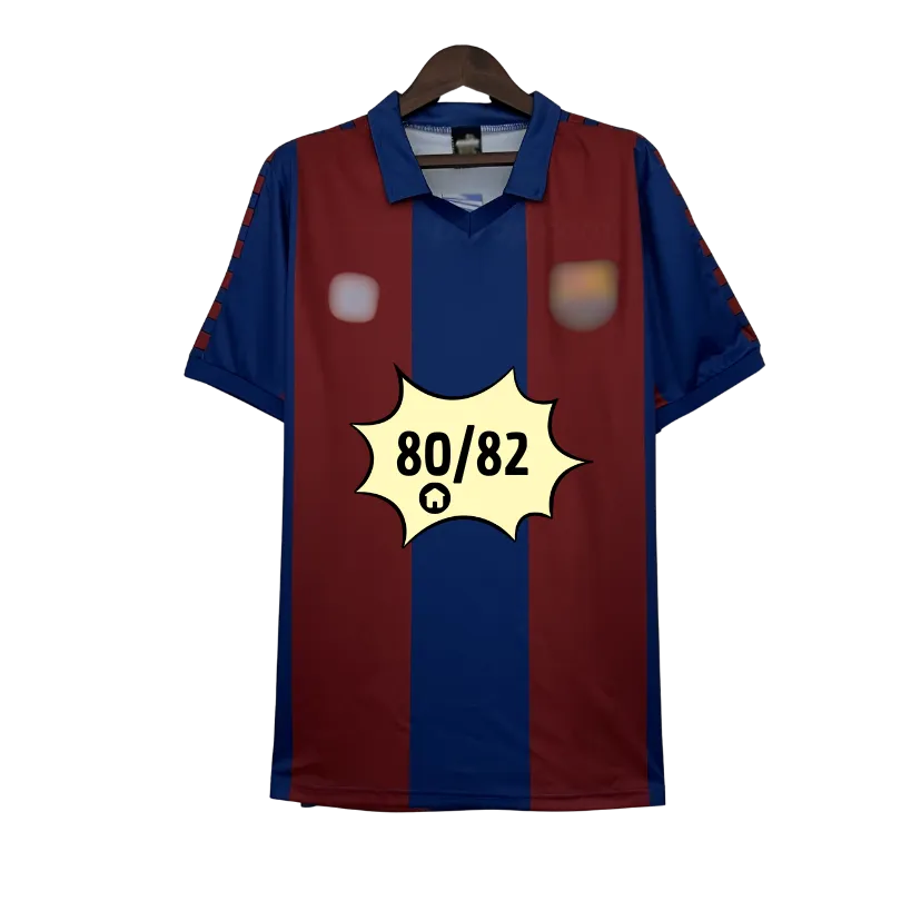 barca-casa-80-82-retro-sin-sponsor Camiseta local Retro Barcelona 80/82 - Imagen 1