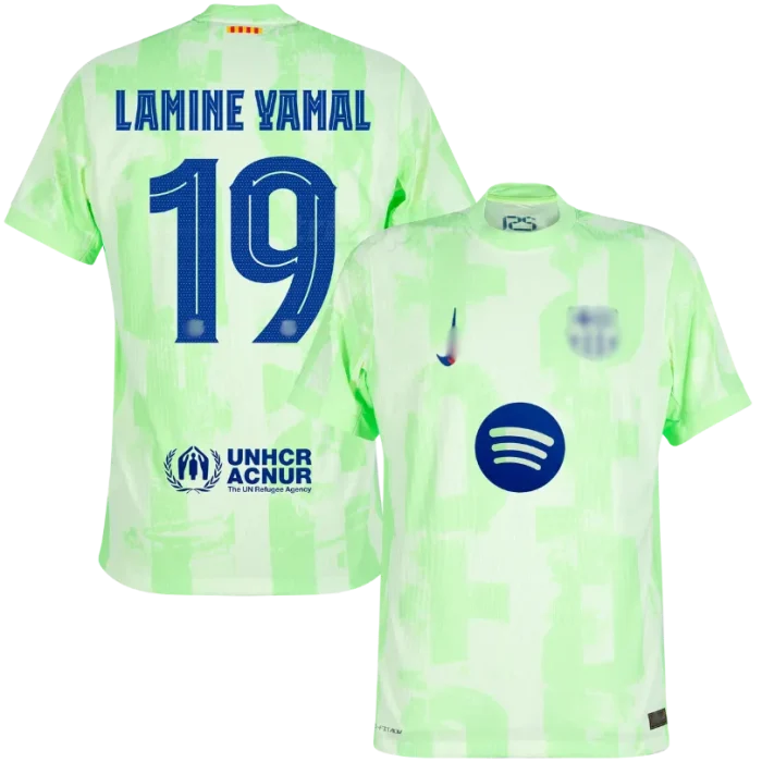 Camiseta tercera niño FC Barcelona «LAMINE YAMAL #19» 24/25 - Imagen 1