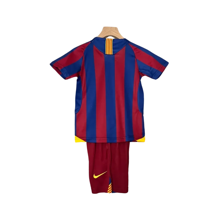 Conjunto niño local Retro FC Barcelona 2005/06 - Imagen 2