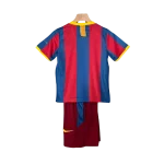 Conjunto niño local Retro FC Barcelona 2010/11 - Imagen 2