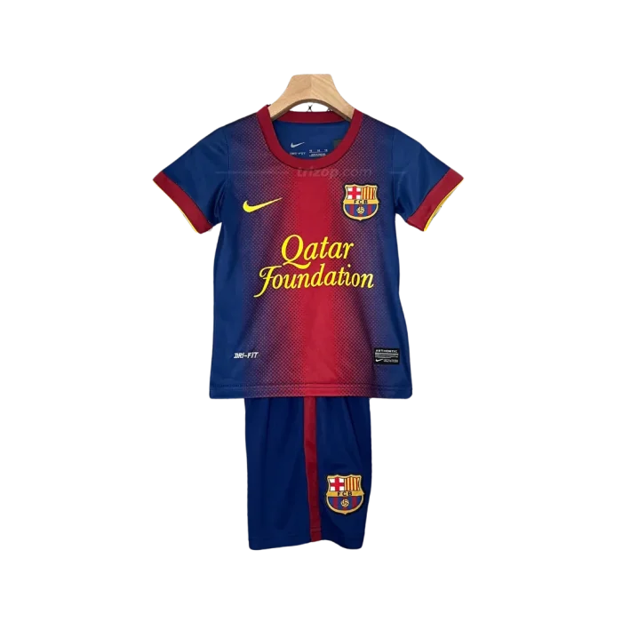 Conjunto niño local Retro FC Barcelona 2012/13 - Imagen 1