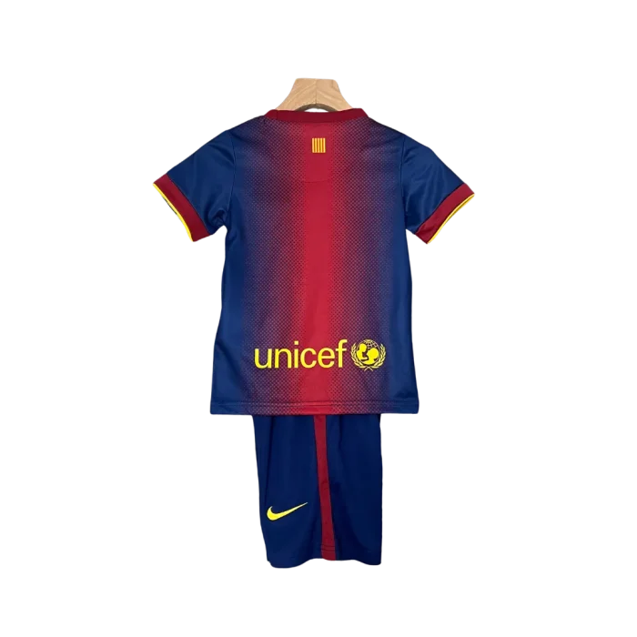 Conjunto niño local Retro FC Barcelona 2012/13 - Imagen 2