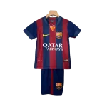 Conjunto niño local Retro FC Barcelona 2014/15