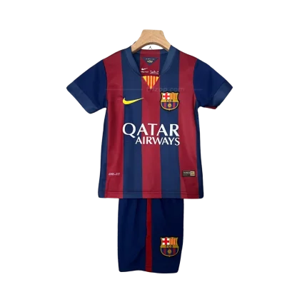 Conjunto niño local Retro FC Barcelona 2014/15
