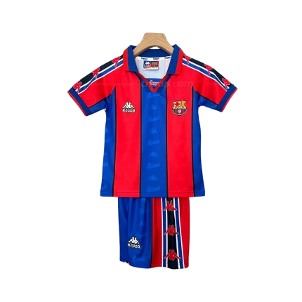 Conjunto niño local Retro FC Barcelona 95/97