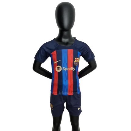 Conjunto niño FC Barcelona primera equipación 2022/23