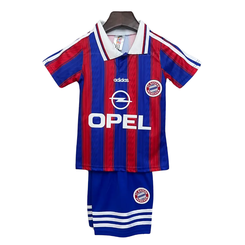 bayern-casa-95-97-retro-kit-nino-2 Conjunto niño local Retro Bayern de Múnich 95/97 - Imagen 1
