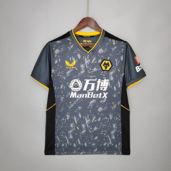 Segunda equipación Wolverhampton 2021/22 - Imagen 1