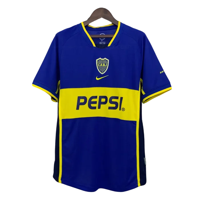 Camiseta local Retro Boca Juniors 02/03 - Imagen 1