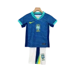 Conjunto niño Brasil segunda equipación 2024