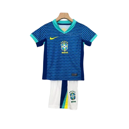 Conjunto niño Brasil segunda equipación 2024