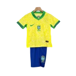 Conjunto niño Brasil primera equipación 2024