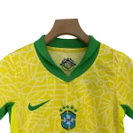 Conjunto niño Brasil primera equipación 2024 - Imagen 3
