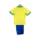 Conjunto niño Brasil primera equipación 2024 - Imagen 2