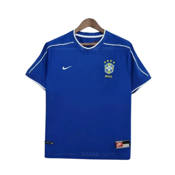 Camiseta alternativa Retro Brasil 1998 - Imagen 1