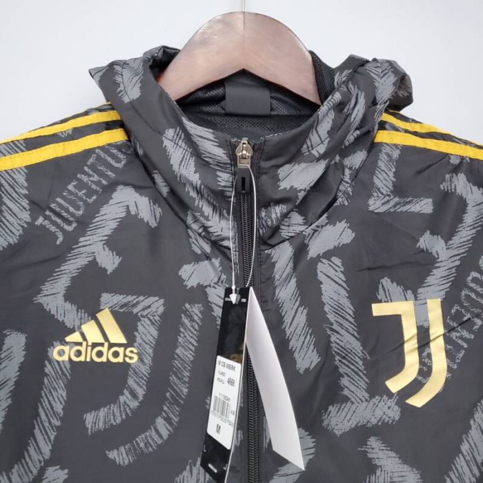 Cortavientos Juventus Black Phnom Penh 2021/22 - Imagen 4