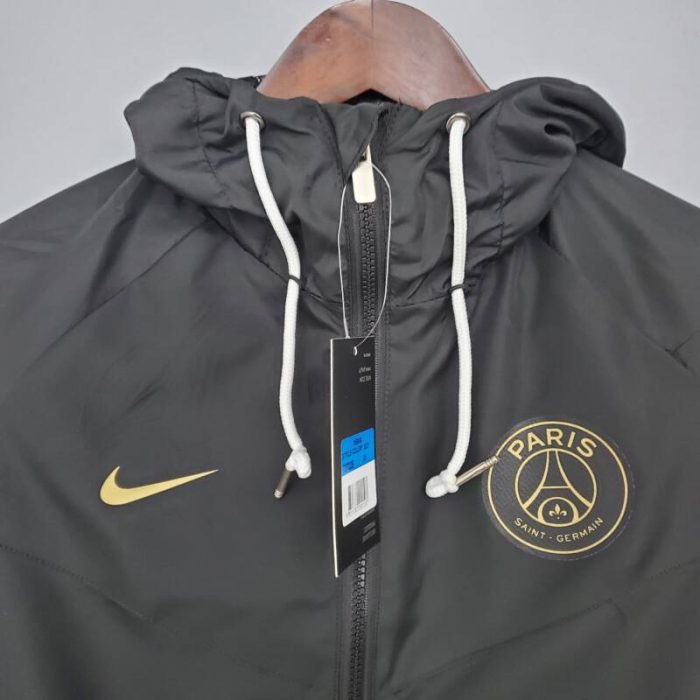 Cortavientos Nike París Saint-Germain Black - Imagen 4