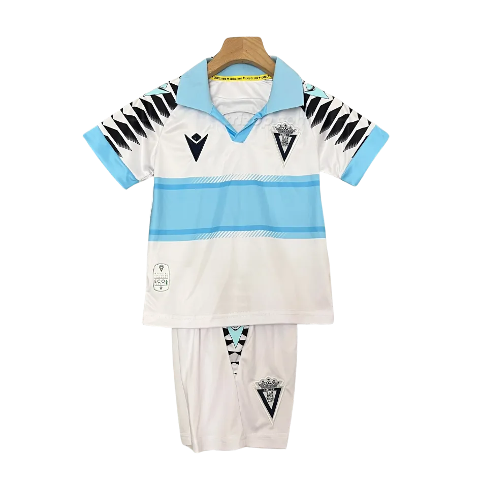 cadiz-visita-nino-24-25-1 Conjunto niño segunda Cádiz CF 24/25 - Imagen 1