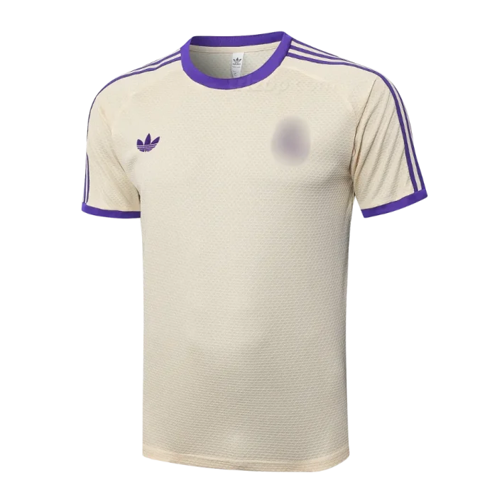 Camiseta entrenamiento beige Real Madrid 24/25 - Imagen 1