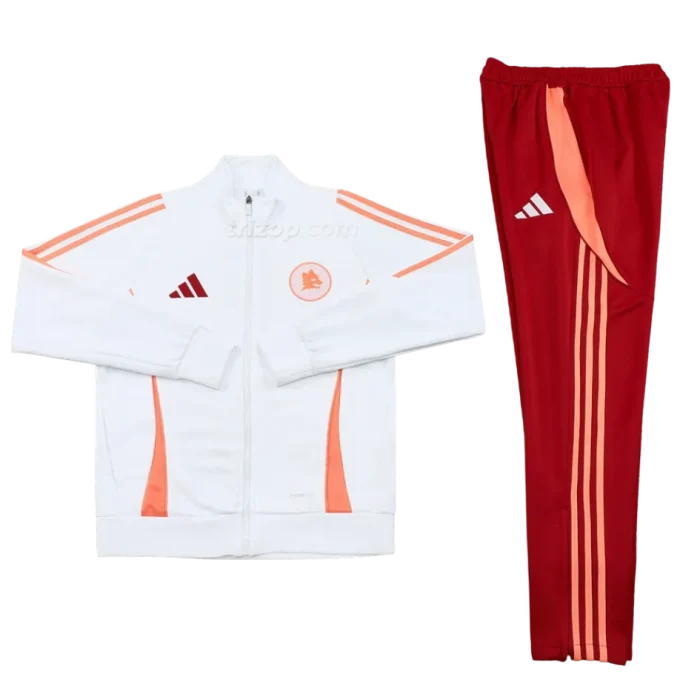 Chándal conjunto blanco AS Roma 24/25 - Imagen 4