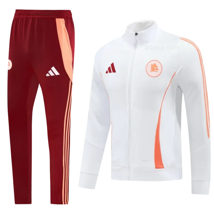 Chándal conjunto blanco AS Roma 24/25 - Imagen 1