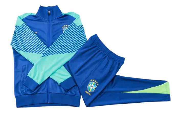 Chándal conjunto azul Brasil 24/25 - Imagen 3