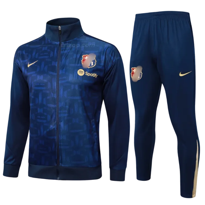 Chándal conjunto azul Niño FC Barcelona 24/25 - Imagen 1