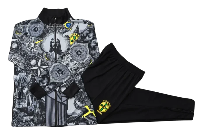Chándal conjunto Especial Gris Brasil 24/25 - Imagen 3