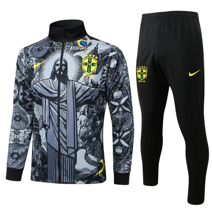 Chándal conjunto Especial Gris Brasil 24/25 - Imagen 1