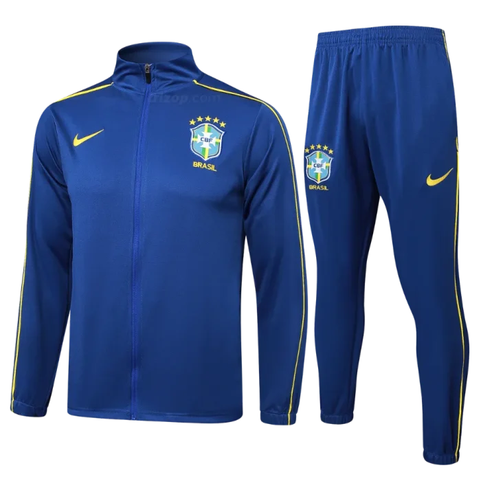 Chándal conjunto azul Brasil 24/25 - Imagen 1