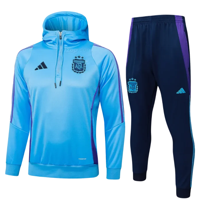 Chandal con capucha celeste Argentina 24/25 - Imagen 1