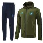 Chandal con capucha verde Napoli 24/25