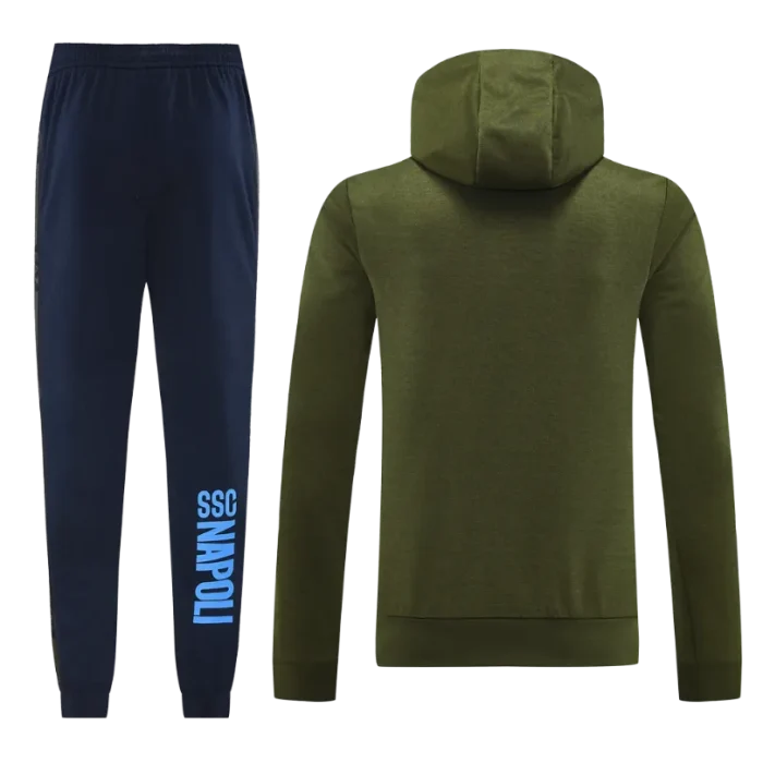 Chandal con capucha verde Napoli 24/25 - Imagen 2