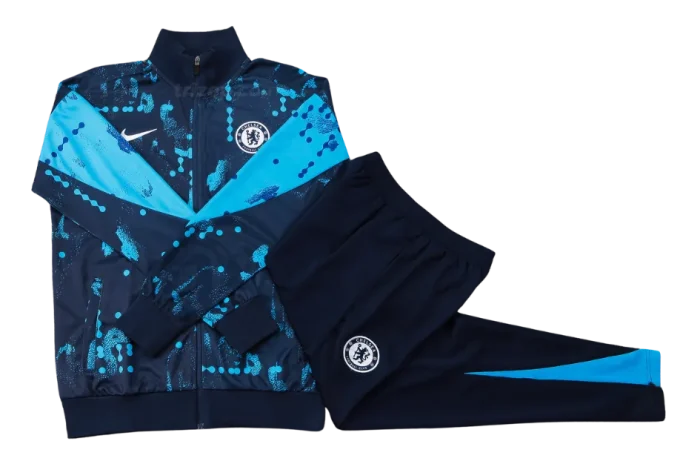 Chándal conjunto azul Niño Chelsea 24/25 - Imagen 3