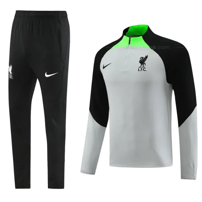 Chándal conjunto de entrenamiento gris Liverpool 23/24 - Imagen 1